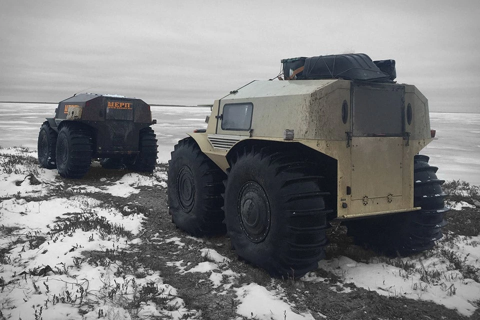 Το ρωσικό SHERP ATV παντός εδάφους: Κατασκευασμένα για ειδικές αποστολές και ακραία περιβάλλοντα (Βίντεο)